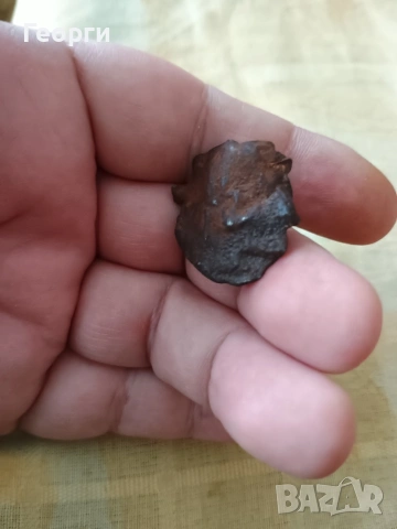 Натурален железен метеорит,Kamil crater-22, снимка 5 - Антикварни и старинни предмети - 54078582