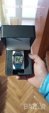 Часовник De santos cartier , снимка 2 - Мъжки - 54048540