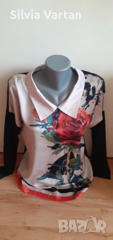 ОФИЦИАЛНА БЛУЗА, снимка 1 - Блузи с дълъг ръкав и пуловери - 46433608