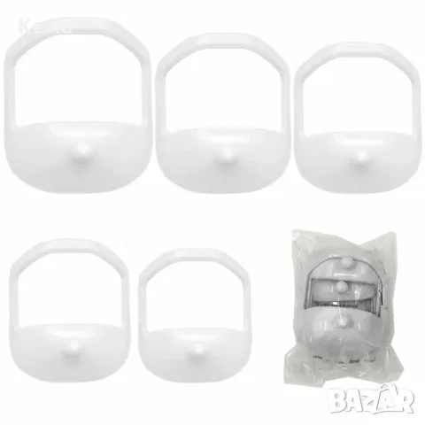 Шаблон за оформяне на брада 5бр, снимка 5 - Тримери - 50136987