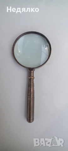 Стара лупа,Carl Zeiss Jena,1944г,бронз, снимка 4 - Антикварни и старинни предмети - 51780200