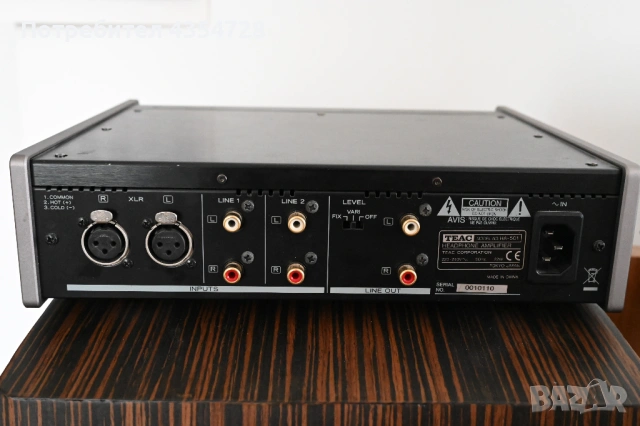Слушалков усилвател TEAC HA-501, снимка 2 - Аудиосистеми - 54269463