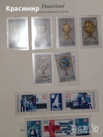 ГДР 1972 г.минт.Снимки ., снимка 7 - Филателия - 52506478