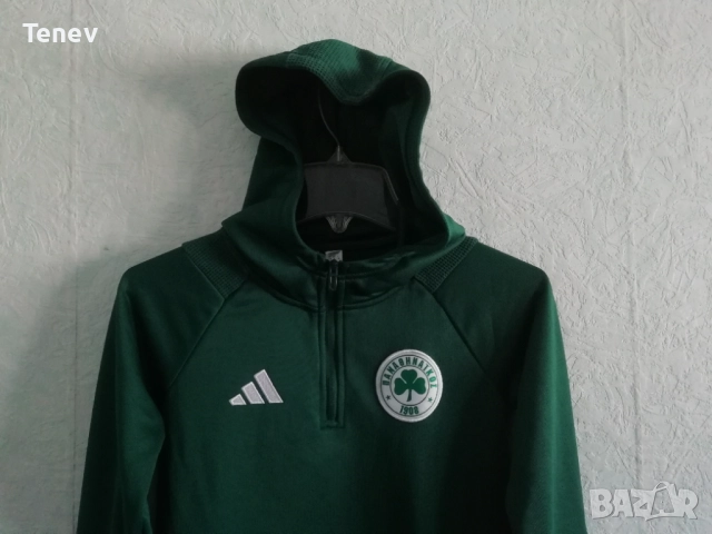 Панатинайкос Adidas оригинална блуза суичър горнище 7-8г Panathinaikos, снимка 4 - Детски анцузи и суичери - 52942871