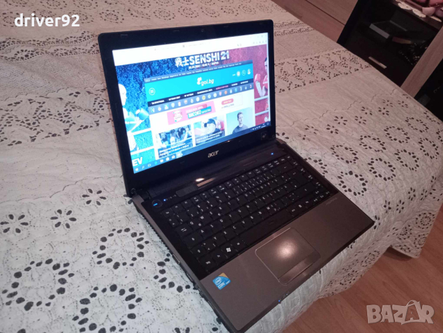 Acer Aspire 4820 14 инча екран 4 гб рам 500 гб хард с батерия 1 час, снимка 4 - Лаптопи за работа - 45001937