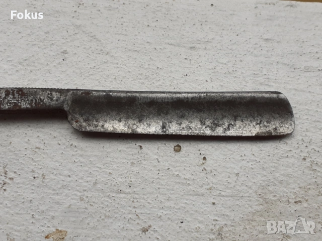 Стар колекционерски бръснач 1918 г, снимка 4 - Антикварни и старинни предмети - 53498891