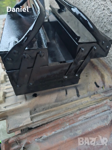 Метална кутия за инструменти , снимка 4 - Куфари с инструменти - 53904301