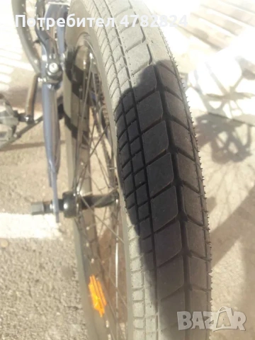 Детски велосипед BMX 20" WIPE 500 + подарък розова каска, снимка 2 - Детски велосипеди, триколки и коли - 54033245