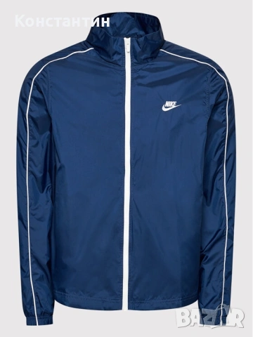 Nike Navy яке горнище размер М, снимка 8 - Спортни дрехи, екипи - 53848129