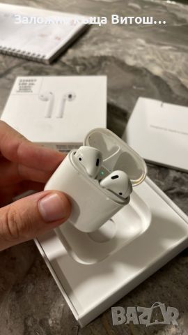 Слушалки Apple Airpods 2 A1602, снимка 4 - Слушалки, hands-free - 46185683