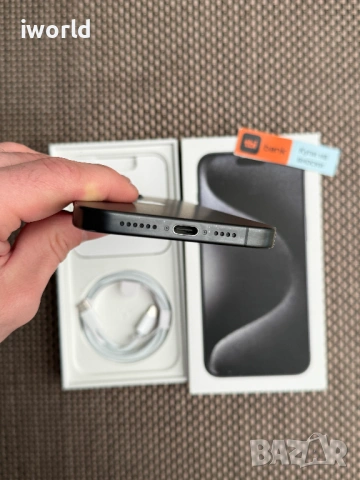 512GB❗️100% Батерия✅  iPhone 15 PRO MAX❗️ Лизинг от 29€/мес ✅Black Titanium , снимка 10 - Apple iPhone - 53632276