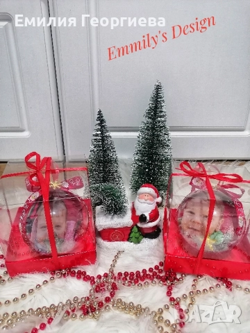 Коледни топки със снимки на най- ниски цени само при нас, снимка 8 - Декорация за дома - 52532162