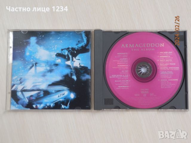 Armageddon - The Album - soundtrack - 1998 - Aerosmith, Jon Bon Jovi, Journey, ZZ Top ..., снимка 3 - CD дискове - 44491653