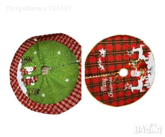 Празнично покривало за под елхата - Уют и стил за вашата Коледа