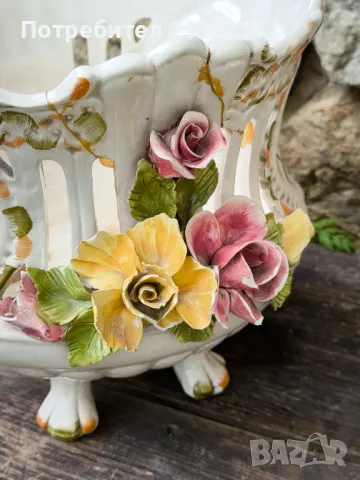 Големи кашпи Bassano, снимка 3 - Антикварни и старинни предмети - 50049406