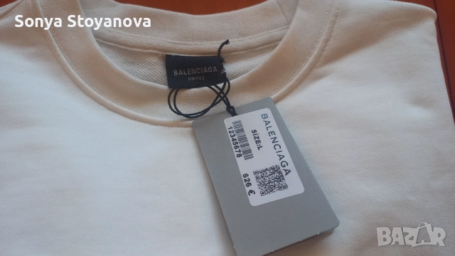 Блуза Баленсиага унисекс, снимка 2 - Блузи с дълъг ръкав и пуловери - 53529953