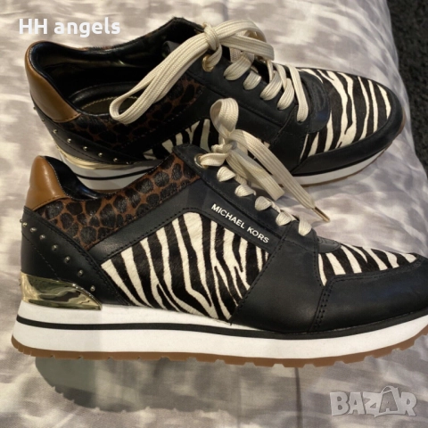 чисто нови Michael Kors естествена кожа