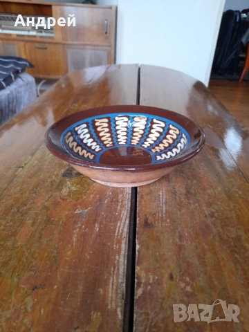 Стара керамична паница #19