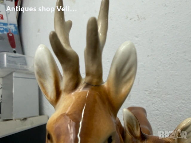 Порцеланова фигура Royal Dux №7983 , снимка 4 - Антикварни и старинни предмети - 53901225