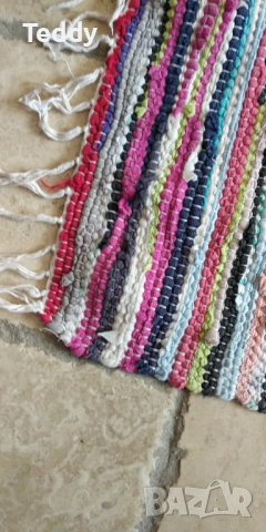 Красива многоцветна пътека черга, ръчна изработка, снимка 7 - Килими - 53281620