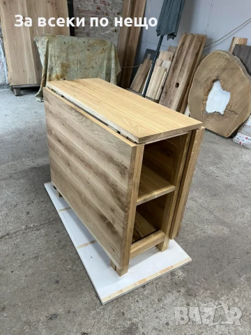 Ръчно Изработена Сгъваема Маса, снимка 3 - Маси - 50480024