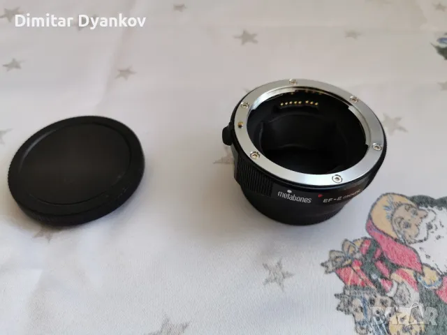 Продавам автофокусен адаптер Metabones IV, снимка 3 - Обективи и филтри - 48518210