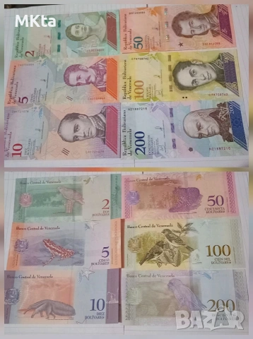 Лот банкноти-Венецуела