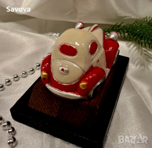 Ретро количка, снимка 2 - Ръчно изработени сувенири - 53037001