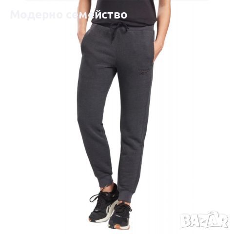 Дамско спортно долнище reebok textured pants black, снимка 2 - Спортни екипи - 46703752