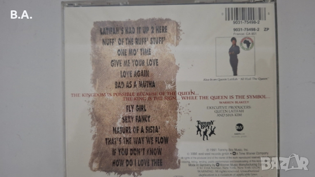 CD-Queen LATIFAH, снимка 3 - CD дискове - 52323626