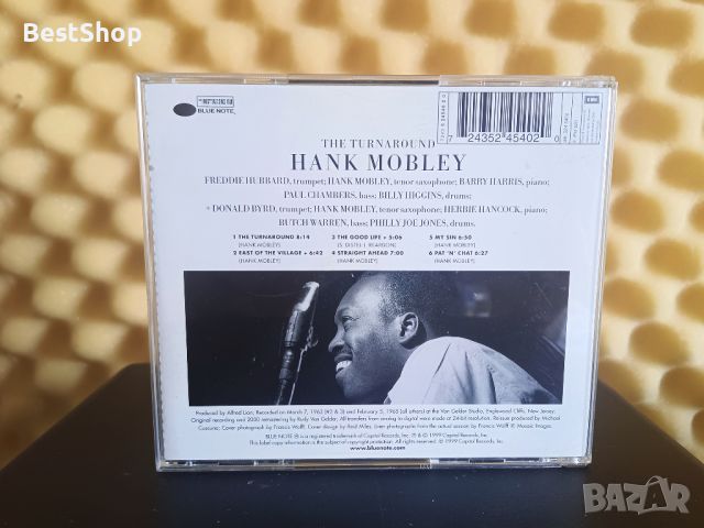 Hank Mobley - The Turnaround!, снимка 2 - CD дискове - 46172472