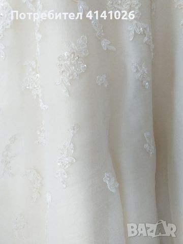 Бутикова дизайнерска сватбена / булчинска рокля от Paloma Fashion, снимка 8 - Сватбени рокли - 45766519