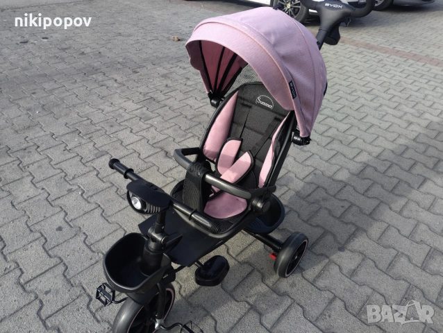 BYOX Детска триколка SUMMER розов, снимка 5 - Детски велосипеди, триколки и коли - 53564565