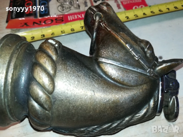 КОН-МАСИВНА ЗАПАЛКА ОТ ФРАНЦИЯ 0710252024, снимка 12 - Антикварни и старинни предмети - 51979441