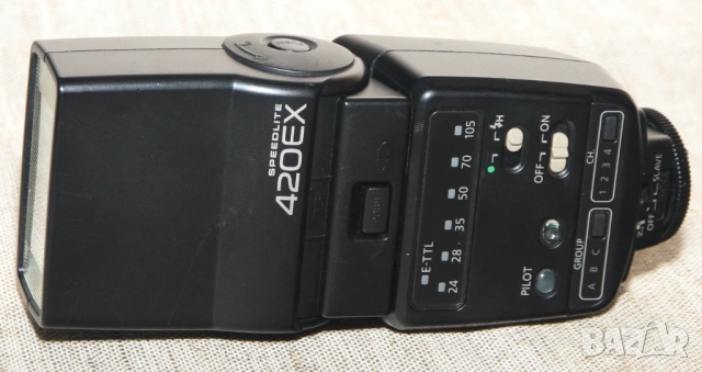 светкавица Canon speedlite 420EX, снимка 6 - Светкавици, студийно осветление - 53396295