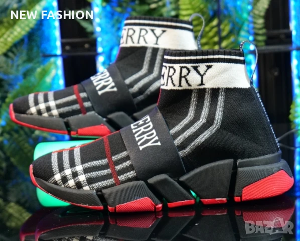 Мъжки Маратонки ✨ Burberry , снимка 2 - Маратонки - 50832003