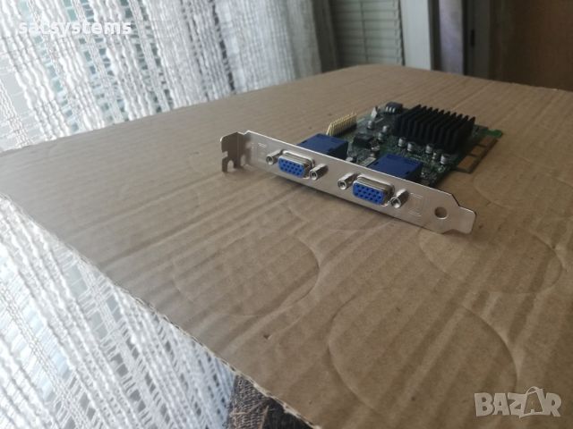 Видео карта Matrox MGI G45+MDHA16D 971-0301 REV:A DUAL VGA 16MB AGP, снимка 3 - Видеокарти - 46229240