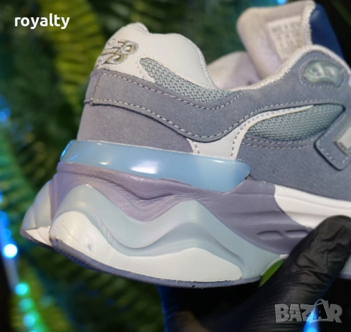 New Balance сиво и тъмносиньо дамски маратонки, снимка 4 - Маратонки - 51629169