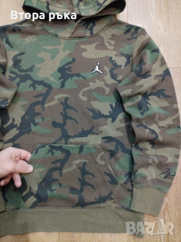 Nike air jordan горнище За момчета оригинален, снимка 3 - Детски анцузи и суичери - 52570065