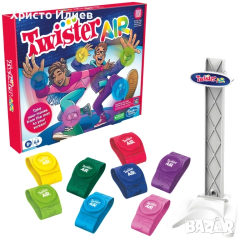 Настолна игра Hasbro Twister Air Детска Туистър Air Game, снимка 2 - Други - 53316657
