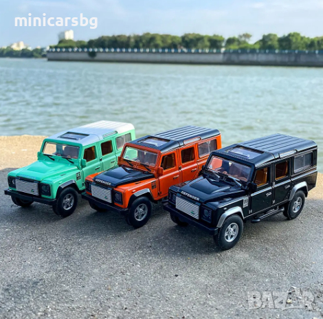 Метални колички: Land Rover Defender (Ленд Ровър Дефендър), снимка 1 - Колекции - 45057948