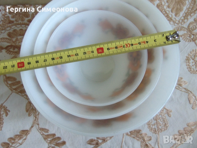 Лот купи YENA GLASS, снимка 5 - Чинии - 52616110