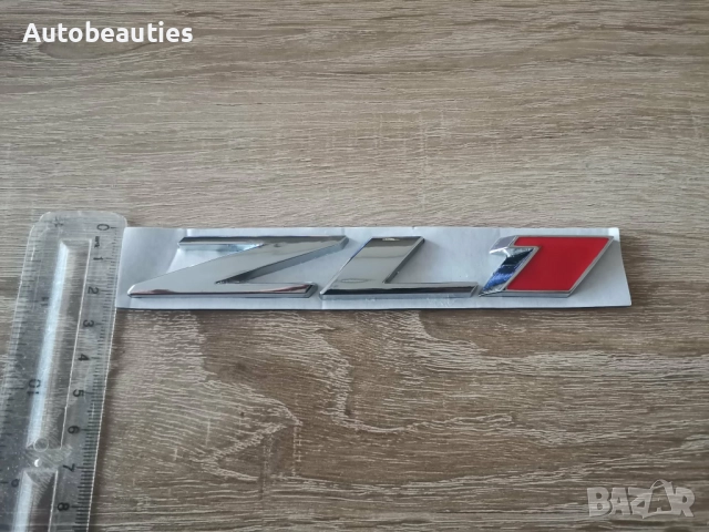 Chevrolet Camaro ZL1 сребриста емблема, снимка 3 - Аксесоари и консумативи - 52822236