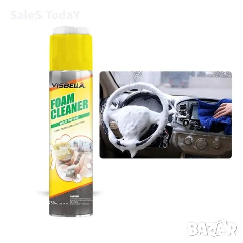 Спрей за почистване на мека мебел, тапицерия 