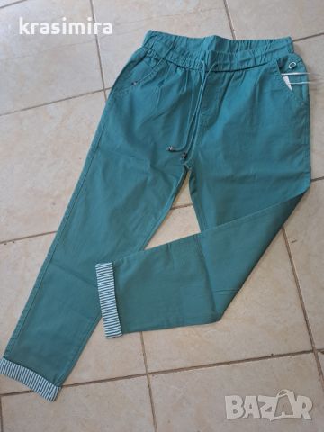 Памучни панталони-големи размери , снимка 2 - Панталони - 46397491