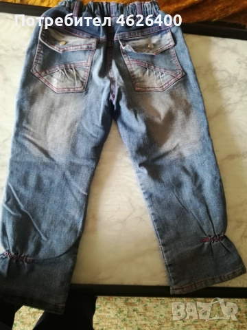 Продавам детски панталонки дълги за момиче, снимка 3 - Дънки - 52106627