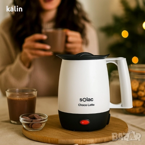 Уред за затопляне на мляко и правене на горещ шоколад Solac Choco-Latte
