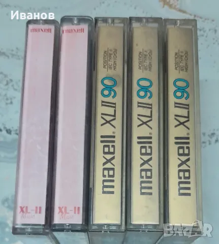 Аудио касети , MAXELL XLII - 90 мин. - хром , снимка 5 - Аудио касети - 49554963