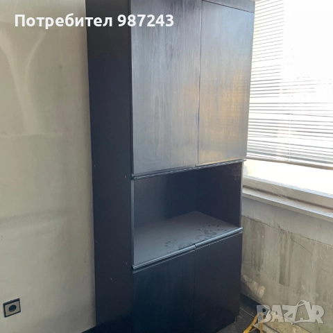 Мебели Соц – гардероби, секции, маси – запазени, снимка 12 - Секции и витрини - 52947598