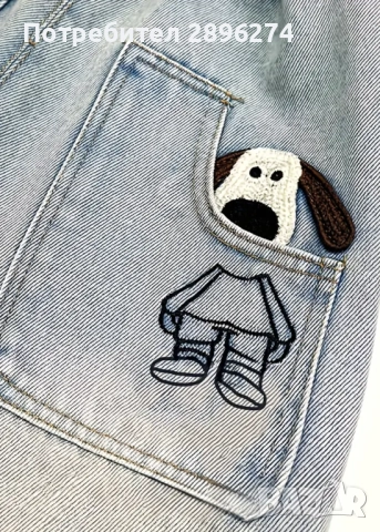 Детски дънкови панталони , снимка 3 - Детски панталони и дънки - 52924340